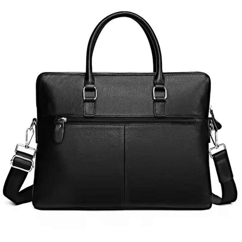 Leather Laptop Bag| Mayfair Case| Office bag for Men and Women by Mouton  Leather| Smart formal bag